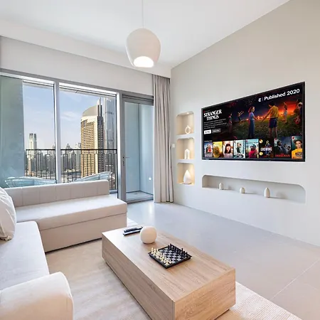 Burj Khalifa View, High Floor, Dubai Mall Access, Gym, Infinity-Pool, Playground, Bbq, Family Friendly Exterior photo