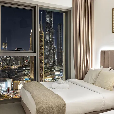 Burj Khalifa View, High Floor, Dubai Mall Access, Gym, Infinity-Pool, Playground, Bbq, Family Friendly Exterior photo