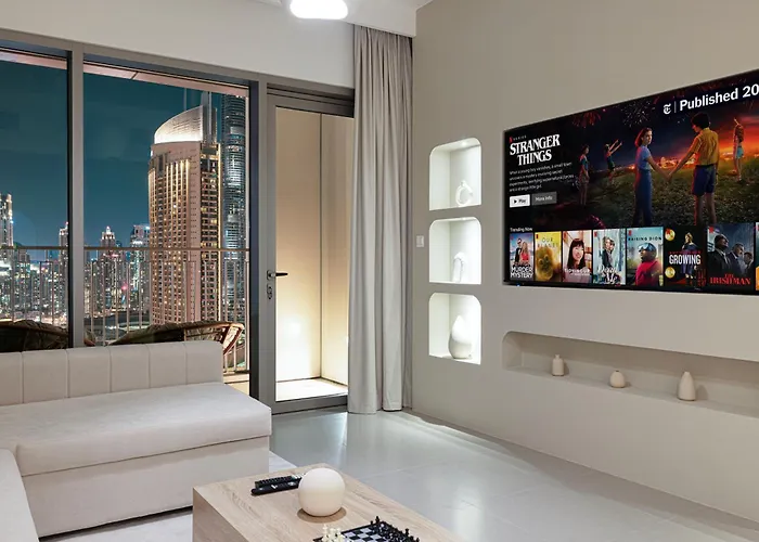 Burj Khalifa View, High Floor, Dubai Mall Access, Gym, Infinity-Pool, Playground, Bbq, Family Friendly